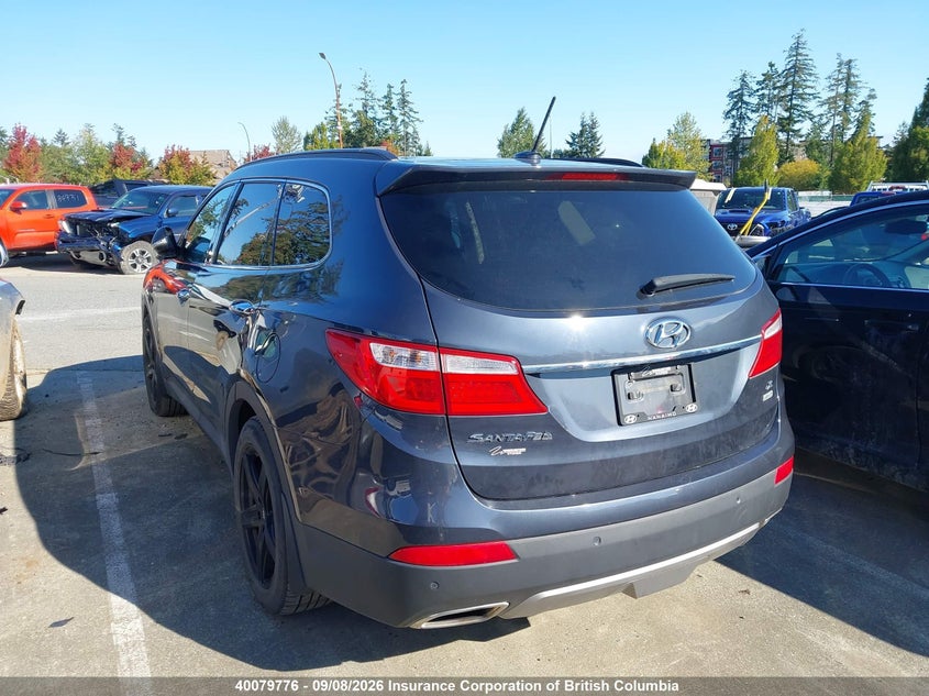 Vin: km8sndhf0eu085783, lot: 30104007, hyundai santa fe gls 20143