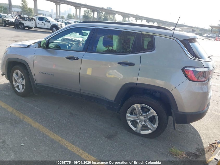 Vin: 3c4njdan8rt592221, lot: 30104035, jeep compass sport 20243
