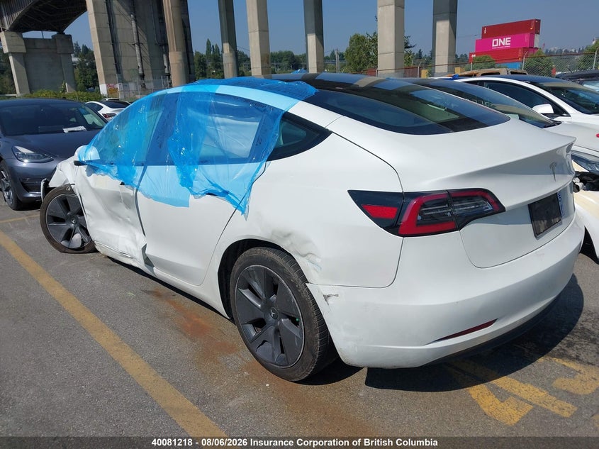 Vin: 5yj3e1ea1pf485539, lot: 30104092, tesla model 3 20233