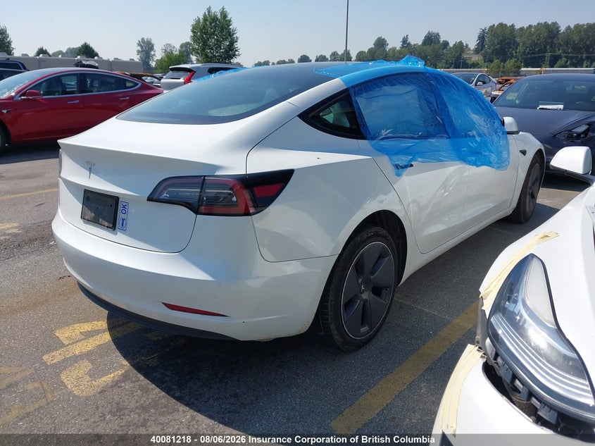 Vin: 5yj3e1ea1pf485539, lot: 30104092, tesla model 3 20234