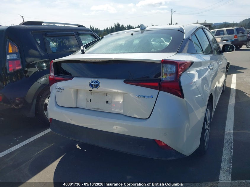 Vin: jtdl9rfu3l3018612, lot: 30104149, toyota prius le/xle 20204
