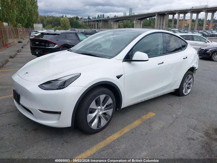 2023 Tesla Model Y, Удар сзади, IAAI, VIN 7SAYGAEE0PF777821 — фото 2