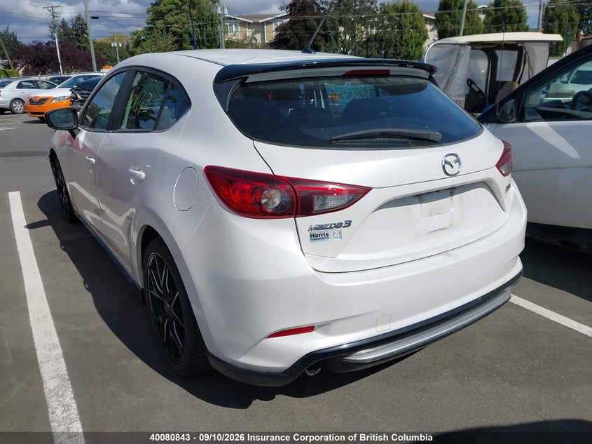 Vin: jm1bn1l7xj1171634, lot: 30104234, mazda 3 touring 20183