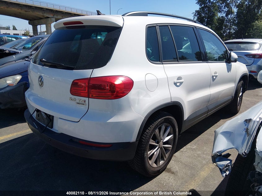 Vin: wvgbv7ax5cw526457, lot: 30104258, volkswagen tiguan s/se/sel 20124