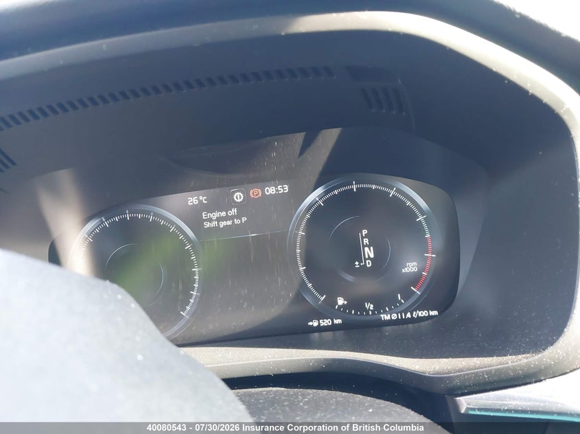 2020 VOLVO XC60 SPORT UTILITY VEHICLE 2.0L I-4 DI, DOHC, VVT, TURBO/SUPERCHARGER, 316HP
