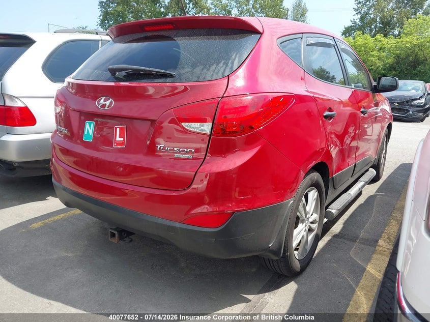 Vin: km8jt3ac2du583302, lot: 30104301, hyundai tucson gl 20134