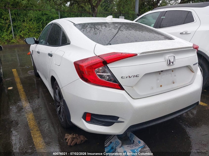 Vin: 2hgfc1f97gh112668, lot: 30104306, honda civic touring 20163