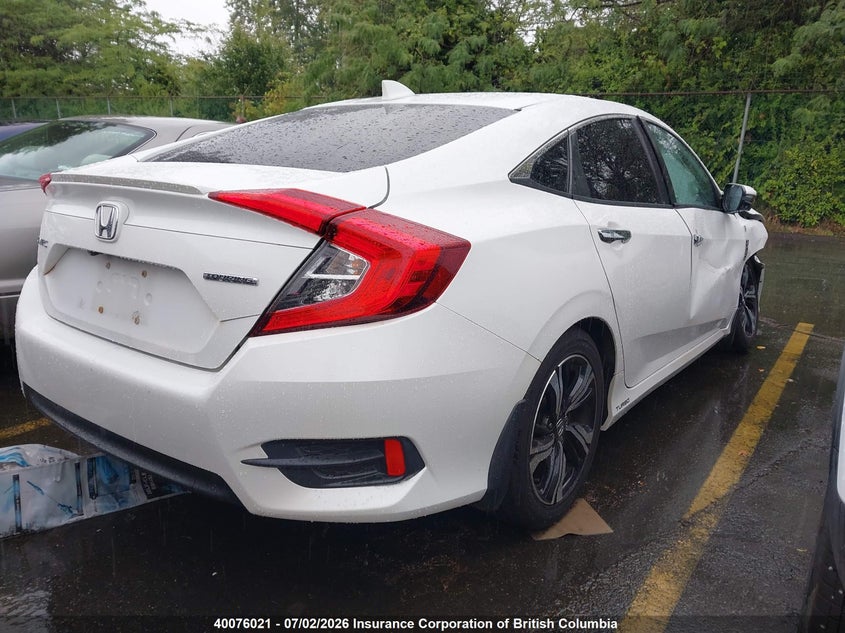 Vin: 2hgfc1f97gh112668, lot: 30104306, honda civic touring 20164