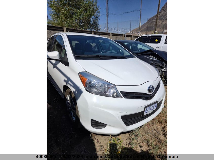 Vin: jtdktud38cd522951, lot: 30104409, toyota yaris 2012 img_1