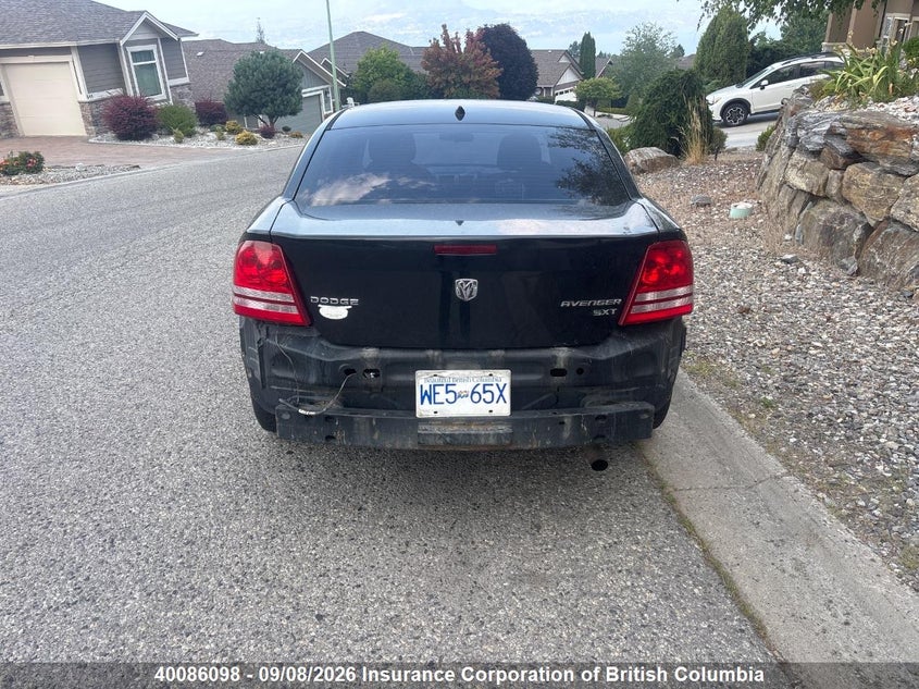 2010 DODGE AVENGER SEDAN 2.4L I4 FI DOHC 16V NF4