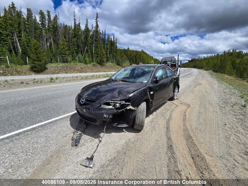 2007 Mazda 3, Front, IAAI, VIN JM1BK323X71617664 — photo 2