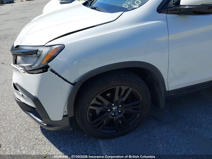 2020 Honda Pilot, Front, IAAI, VIN 5FNYF6H03LB504279 — photo 2