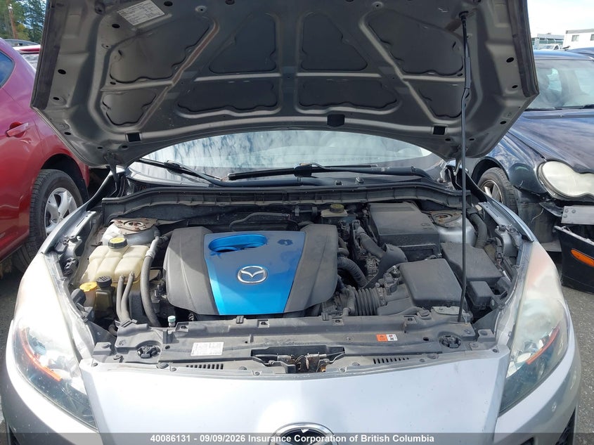 2012 MAZDA 3 SEDAN 2.0L I-4 DI, DOHC, VVT, 155HP