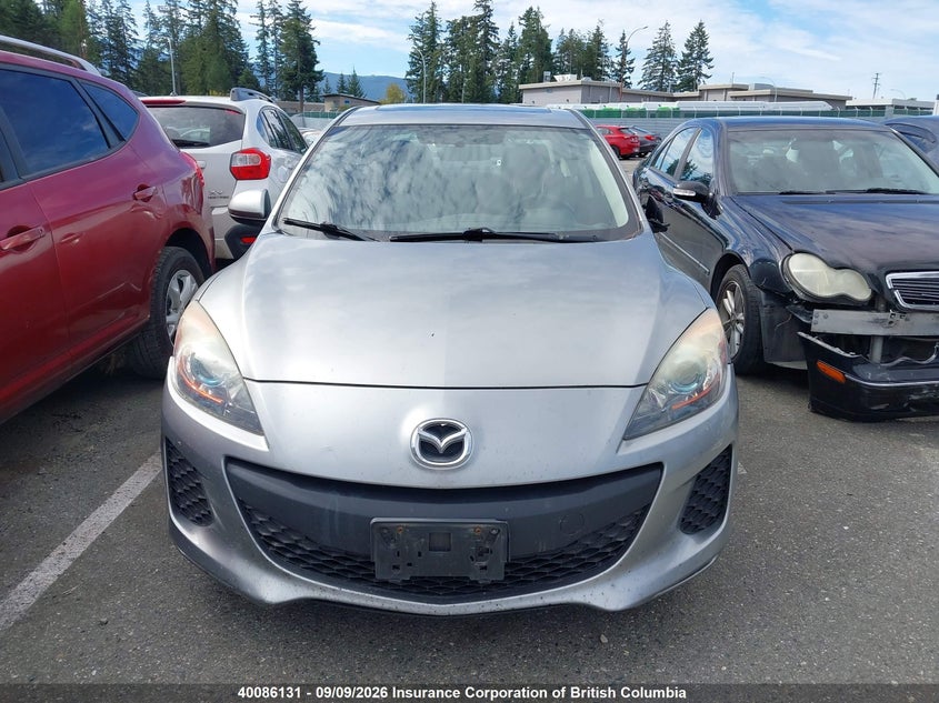2012 MAZDA 3 SEDAN 2.0L I-4 DI, DOHC, VVT, 155HP