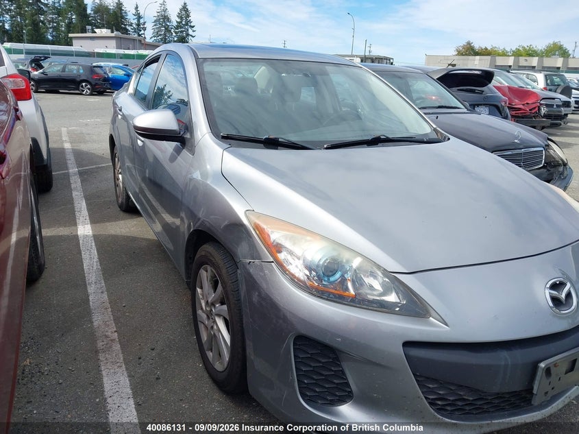 2012 MAZDA 3 SEDAN 2.0L I-4 DI, DOHC, VVT, 155HP