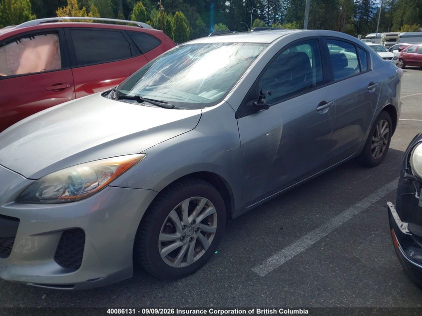 2012 MAZDA 3 SEDAN 2.0L I-4 DI, DOHC, VVT, 155HP