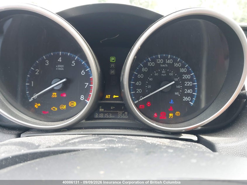 2012 MAZDA 3 SEDAN 2.0L I-4 DI, DOHC, VVT, 155HP