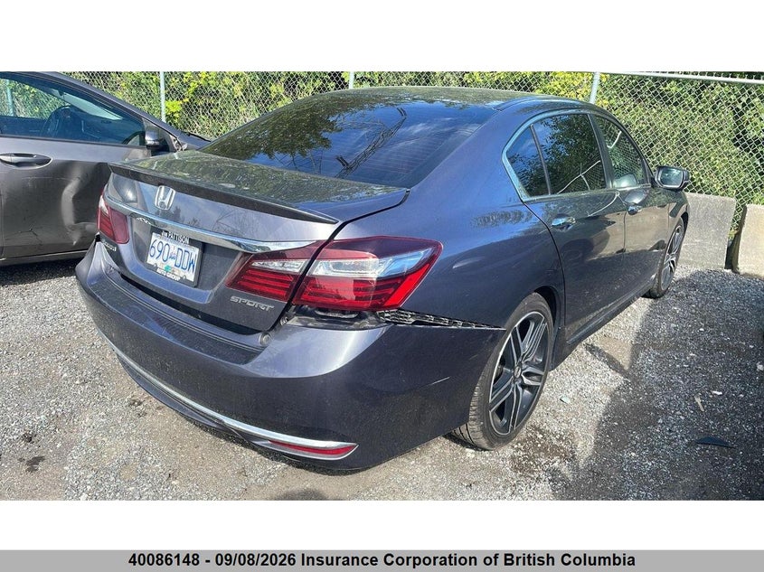 Vin: 1hgcr2f55ga808898, lot: 30104513, honda accord sport 20164