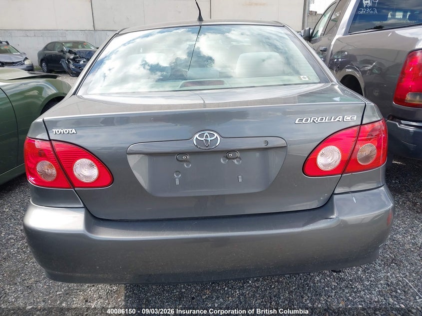 2008 TOYOTA COROLLA SEDAN 1.8L I4 FI DOHC 16V F4