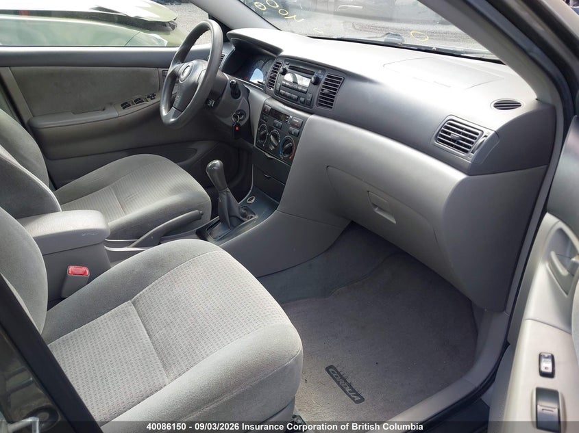 2008 TOYOTA COROLLA SEDAN 1.8L I4 FI DOHC 16V F4