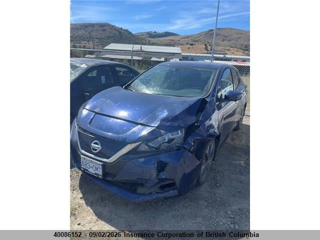 Vin: 1n4az1cv7nc552842, lot: 30104518, nissan leaf 20222