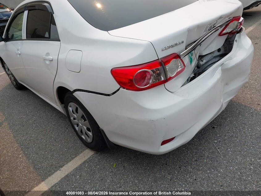 2011 TOYOTA COROLLA SEDAN 1.8L I-4 DOHC, VVT, 132HP