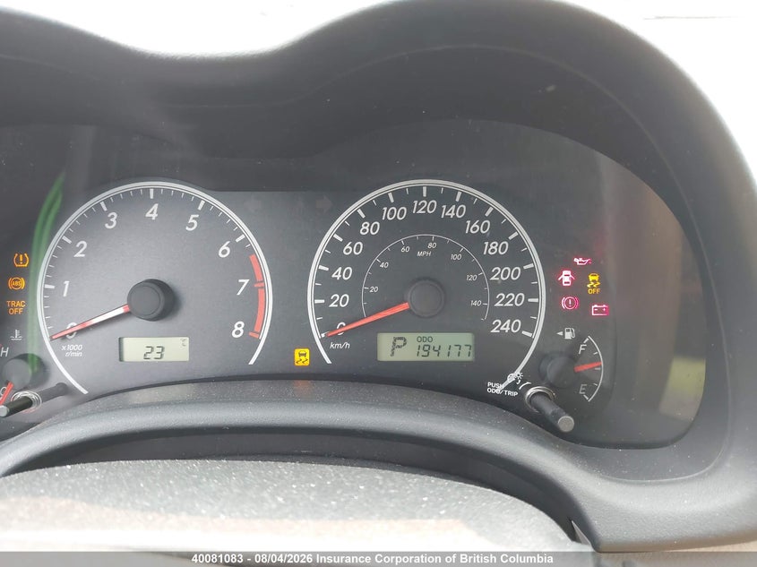 2011 TOYOTA COROLLA SEDAN 1.8L I-4 DOHC, VVT, 132HP