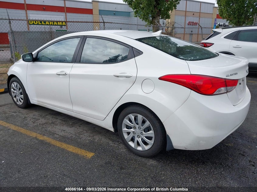 Vin: 5npdh4ae9dh351462, lot: 30104535, hyundai elantra gl 20133