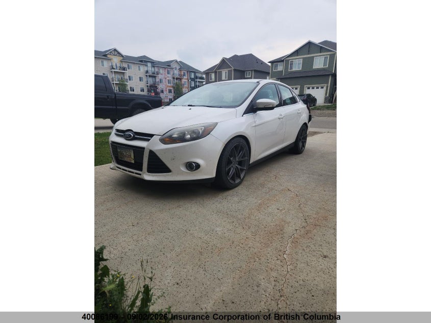 2014 Ford Focus, Left Rear, IAAI, VIN 1FADP3J28EL328874 — photo 2