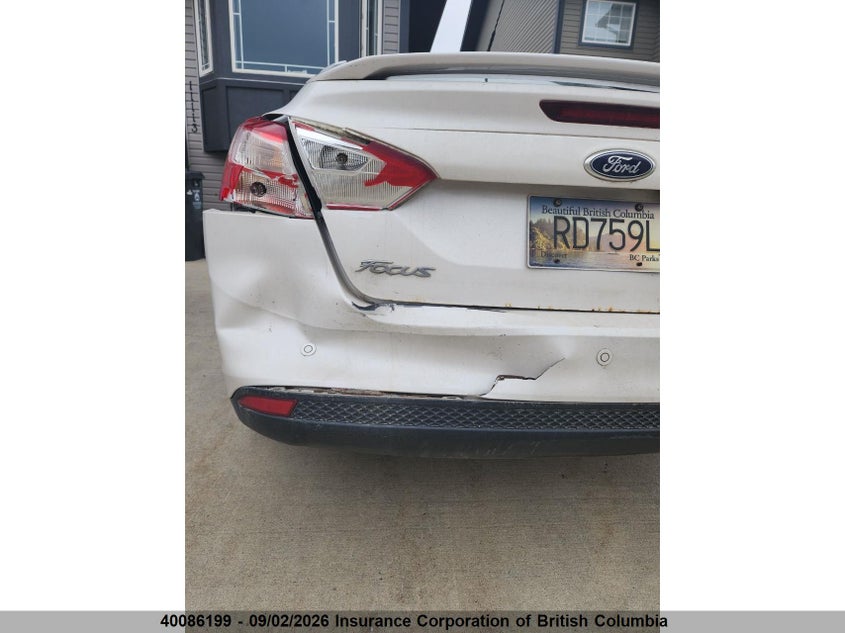 2014 FORD FOCUS SEDAN 2.0L I4 FI DOHC 16V NF4