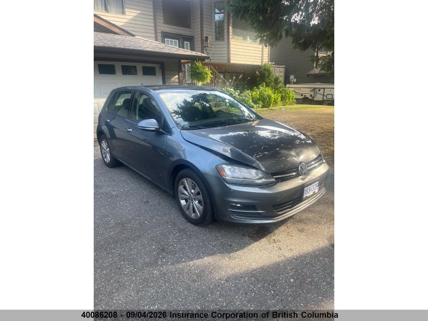 2015 Ford Edge Titanium, Front, IAAI, VIN 2FMTK3K93FBB13447