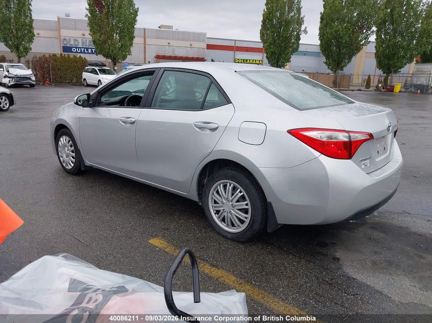 2015 TOYOTA COROLLA SEDAN 1.8L I-4 DOHC, VVT, 132HP