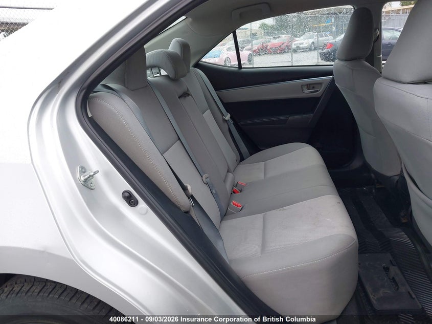 2015 TOYOTA COROLLA SEDAN 1.8L I-4 DOHC, VVT, 132HP