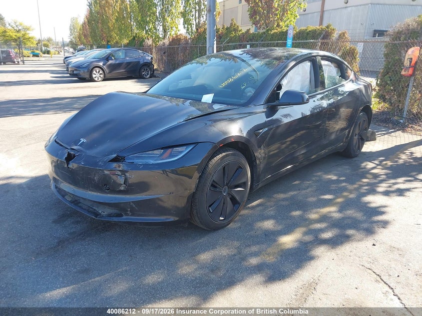 Vin: 5yj3e1ea8sf928715, lot: 30104597, tesla model 3 20252