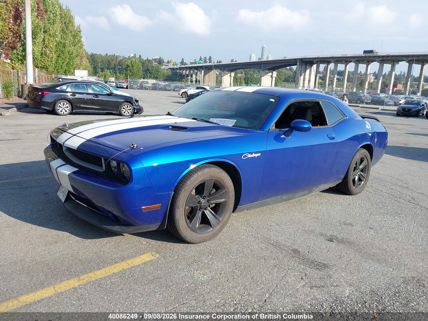 Vin: 2c3cdyag5ch254299, lot: 30104642, dodge challenger sxt plus 20122