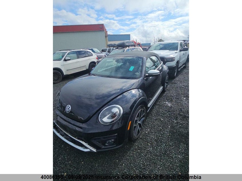 2019 VOLKSWAGEN BEETLE CABRIO 2.0L I4 FI DOHC 16V NF4
