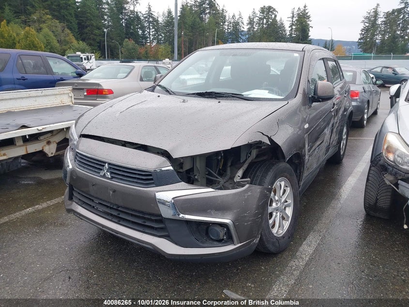 Vin: ja4ah3au6hz604833, lot: 30104664, mitsubishi rvr 20172