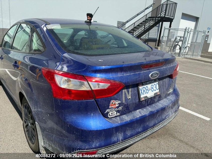 2012 FORD FOCUS SEDAN 2.0L I4 FI DOHC 16V NF4