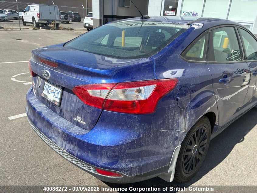 2012 FORD FOCUS SEDAN 2.0L I4 FI DOHC 16V NF4