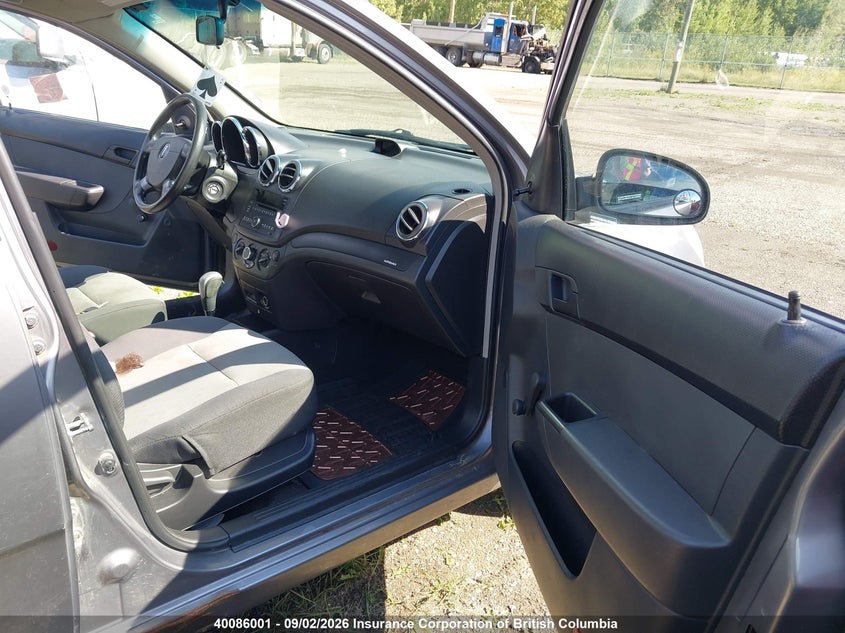 2009 PONTIAC WAVE SEDAN 1.6L I-4 DOHC, VVT, REGULAR , 106HP