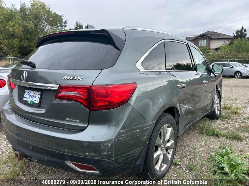 Vin: 5fryd4h8xeb502658, lot: 30104689, acura mdx 20144