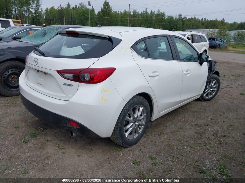 Vin: jm1bm1l73e1172214, lot: 30104711, mazda 3 mazda gs-sky 20144