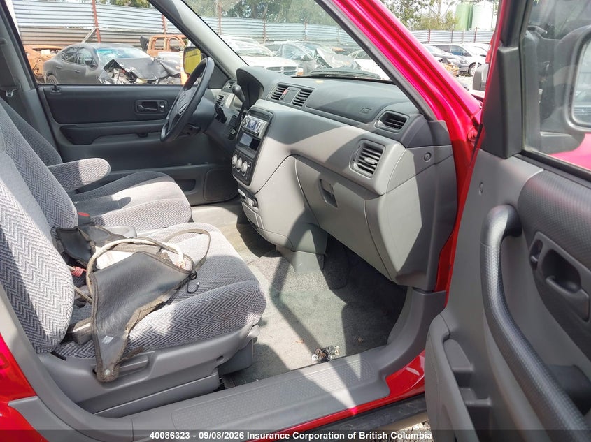 1997 HONDA CR-V SPORT UTILITY VEHICLE 2.0L I-4 DOHC, REGULAR , 126HP