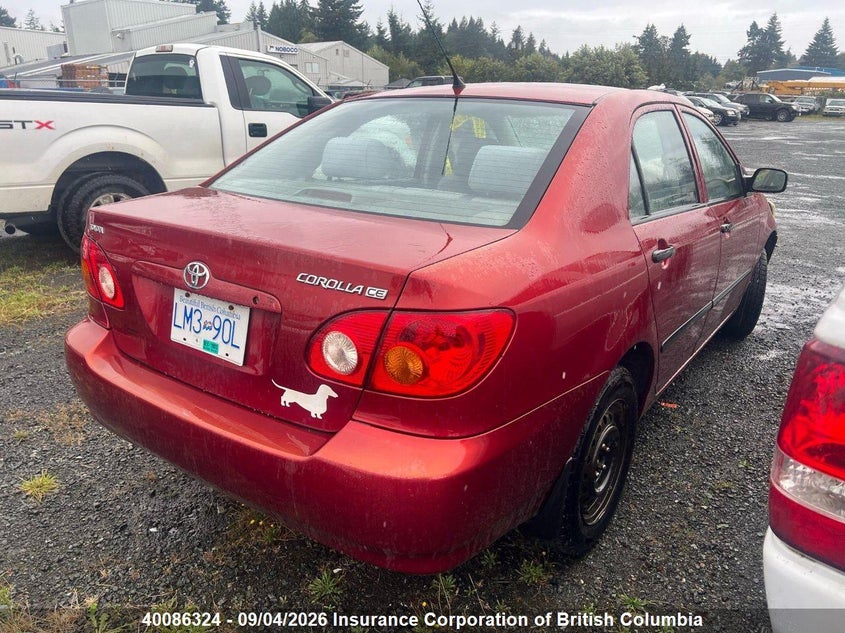 2003 TOYOTA COROLLA SEDAN 1.8L I4 FI DOHC 16V F4