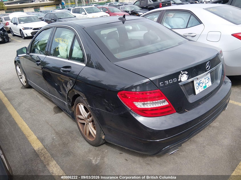 Vin: wddgf8ab4ea925559, lot: 30104764, mercedes-benz c 300 4matic 20143