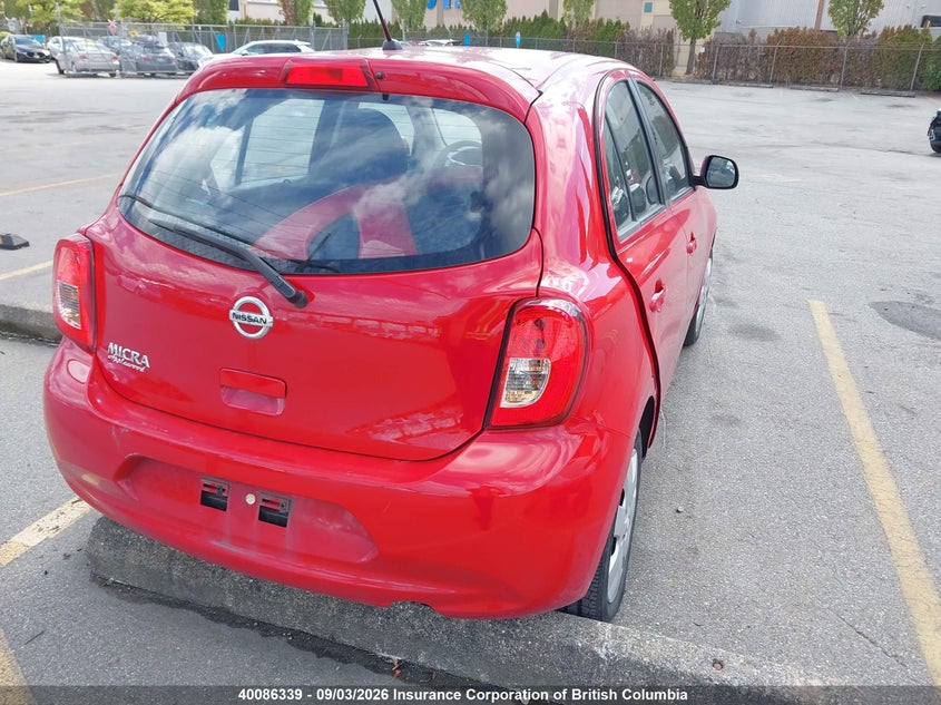 Vin: 3n1ck3cp3jl258280, lot: 30104769, nissan micra 20184