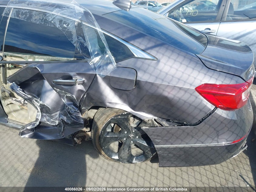 Vin: 1hgcv1f97la801535, lot: 30104793, honda accord touring 1.5t 20203