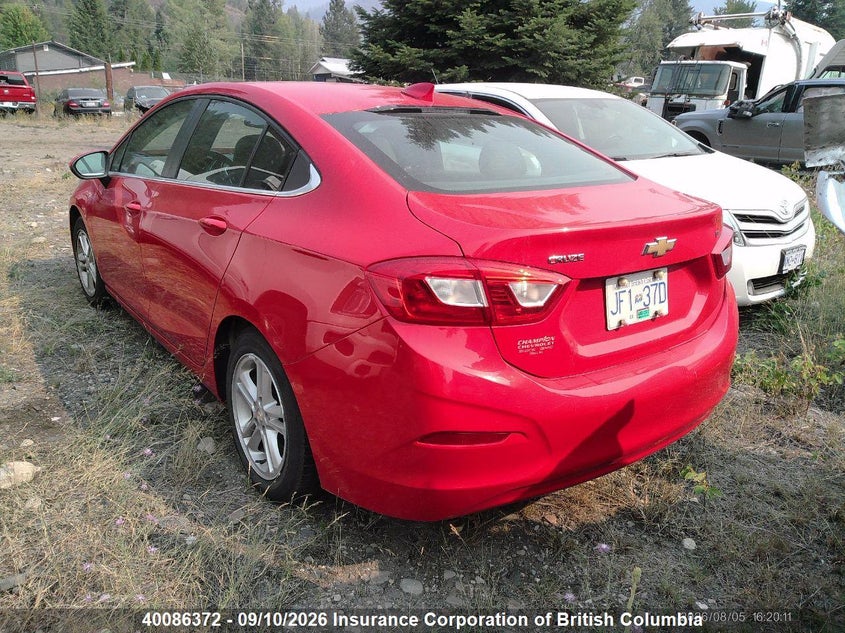 Vin: 3g1be5sm2hs540891, lot: 30104812, chevrolet cruze 20173
