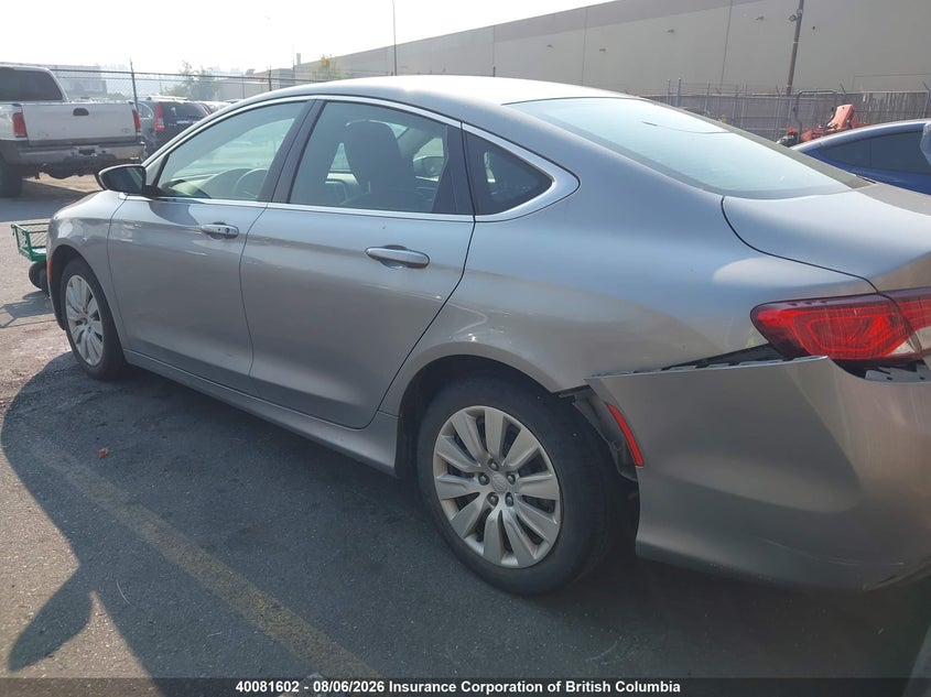 Vin: 1c3cccfb4gn126023, lot: 30104830, chrysler 200 lx 20163