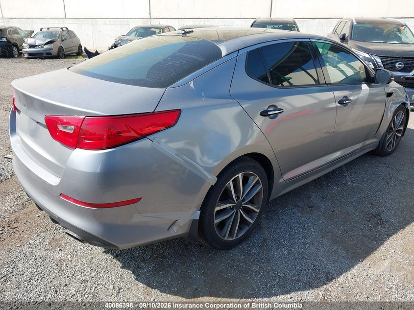 Vin: knagr4a69e5498513, lot: 30104846, kia optima sx 20144